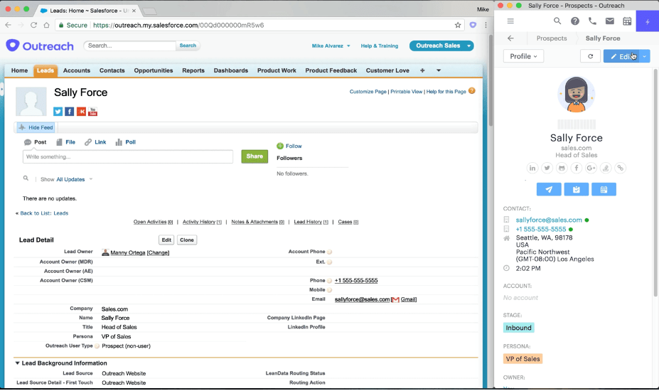 outreach for saas min